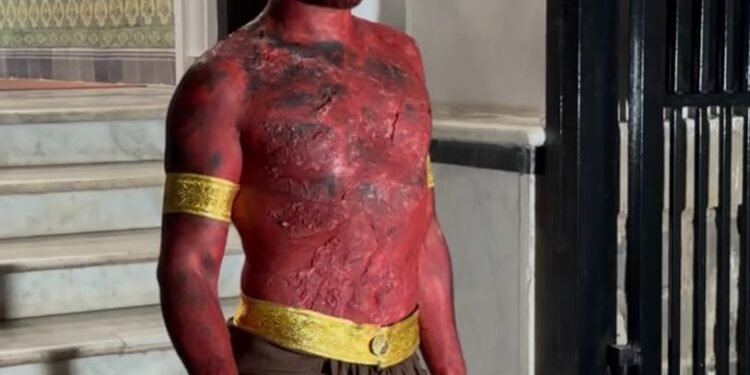 Orry Channels Tumbbad’s Iconic Hastar This Halloween, Giving Pop Culture a Folklore Twist